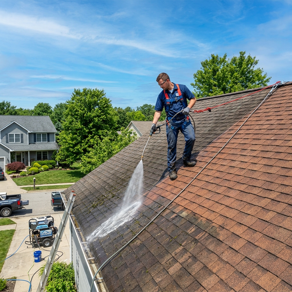Professional Roof Cleaning